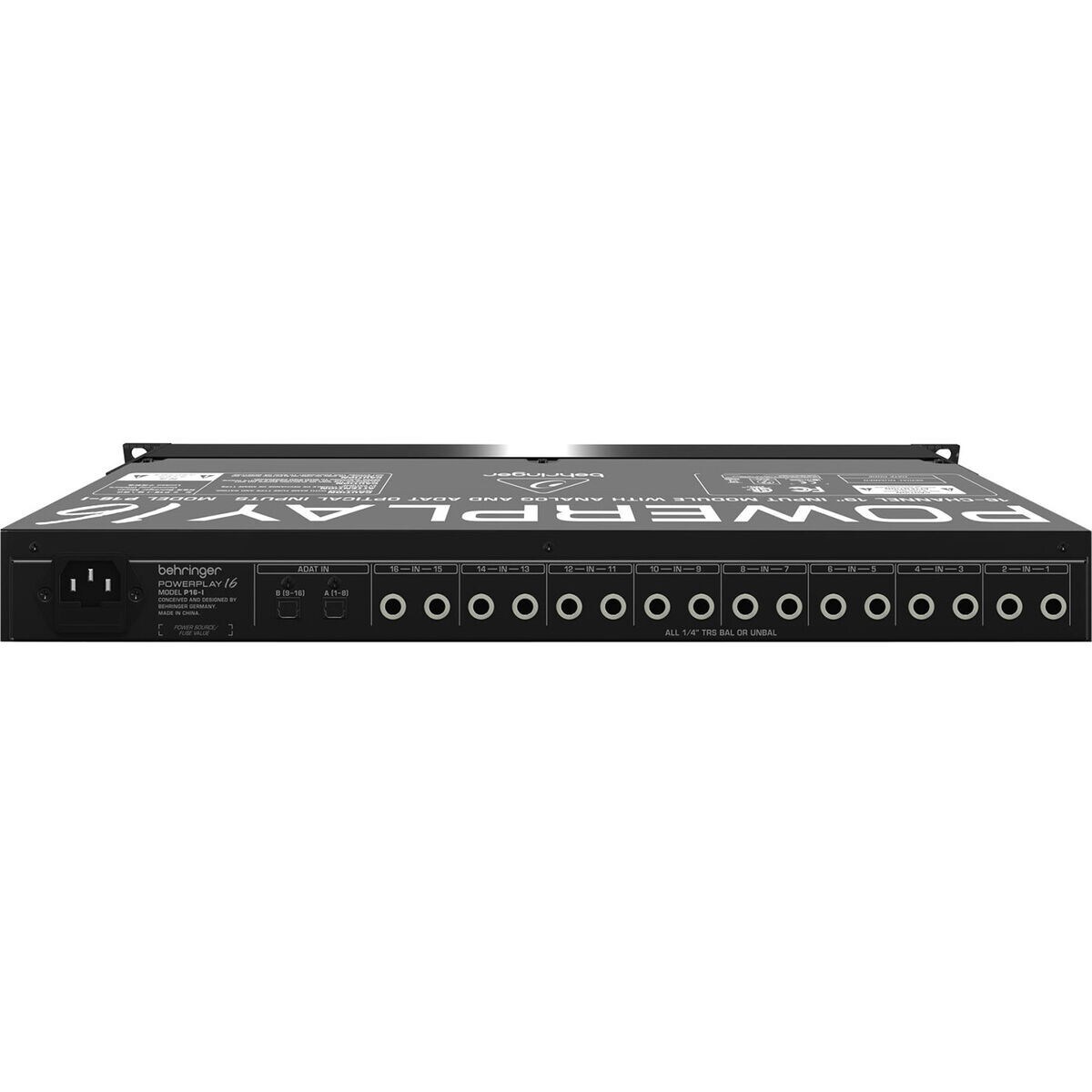 Behringer P16I Powerplay 16Ch 19" Input Module
